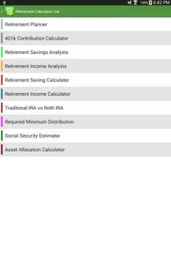 Financial Calculators android App screenshot 18