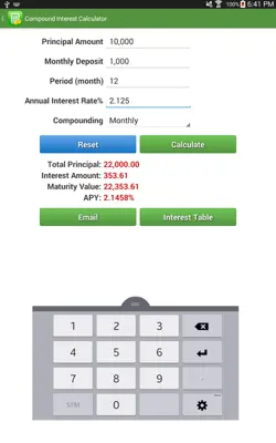 Financial Calculators android App screenshot 19