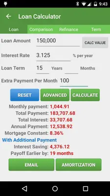 Financial Calculators android App screenshot 4